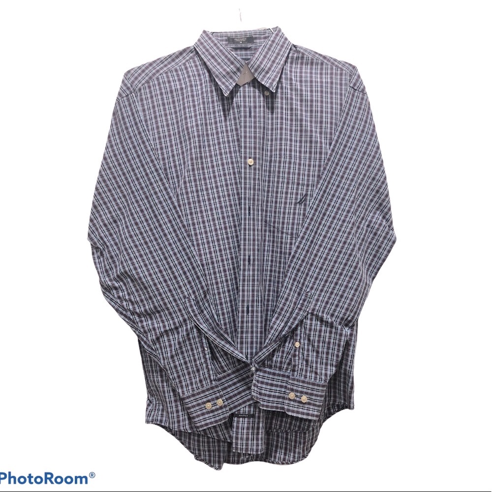 NWOT Nautical Men's Button-Down Shirt.